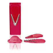 Cortadora De Verduras Borner Kit V3 Rojo 4 Piezas 36 Cm